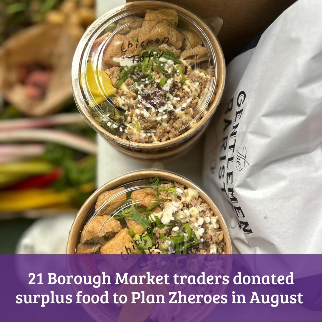 Thank you @BoroughMarket traders for donating surplus food to us so we can get it to charities who need it. We can help any kind of business donate any type/amount of surplus food to any type of charity that can benefit. It's as simple as that! Email info@planzheroes.org