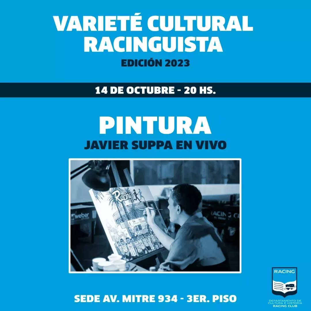 <a href="/LeanPapi/">@LeanPapi</a> <a href="/sof_1903/">Sofía Antonacci ⭐⭐⭐</a> <a href="/TanoMaringolo/">Tano Maríngolo 🎓</a> Javi Suppa pintará un cuadro en vivo.