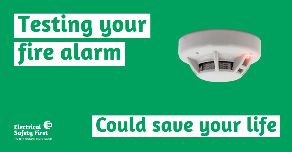 It’s Test It Tuesday! Making sure you have working smoke & heat alarms could save your life. Test them weekly to make sure if fire does break out everyone in your home has time to get out safely. Alarm information: rb.gy/dy54of