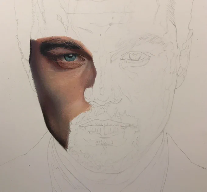 お絵描き復帰して8ヶ月で結構成長したから見て! 
