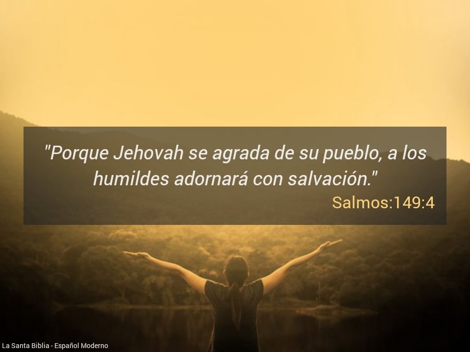 🙏¡Sea mi gozo agradarte, oh Jehová! 😇#RPSP #MiBibliaDice #Salmo149 #PrimeroDios #IWillGo #YoIre #EsfuerzateEnSuPalabra #BuenosDias #Venezuela 🇻🇪