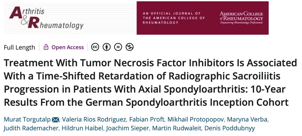Official_ASAS's tweet photo. #ASASPublication from an ASAS fellowship grant recipient

Re-assuring data regarding risk of radiographic disease progression and treatment with INF inhibitors over 10 years

Full article: https://t.co/0EtiWehvF0 https://t.co/LFAc3tPs2v