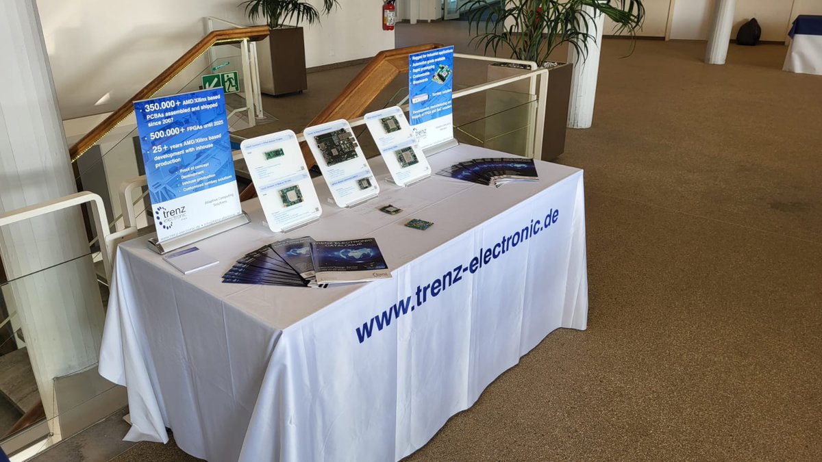 Ready for <a href="/CERN/">CERN</a> System-on-Chip Workshop!

#trenzelectronic #fpga #SoC