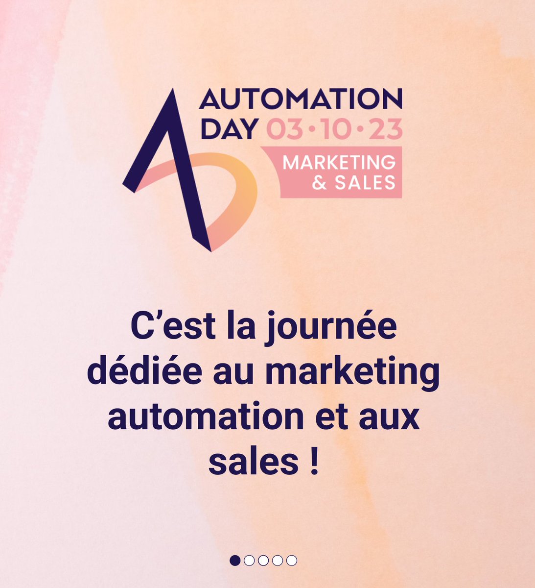 Stéphane Couleaud since 1970 (@scouleaud) on Twitter photo 7ème édition d' <a href="/AutomationDay/">AutomationDay</a> et c'est demain mardi
toute la journée
inscriptions bit.ly/3sD6gEK
Programme 👇 en commentaires 7ème édition d' <a href="/AutomationDay/">AutomationDay</a> et c'est demain mardi
toute la journée
inscriptions bit.ly/3sD6gEK
Programme 👇 en commentaires