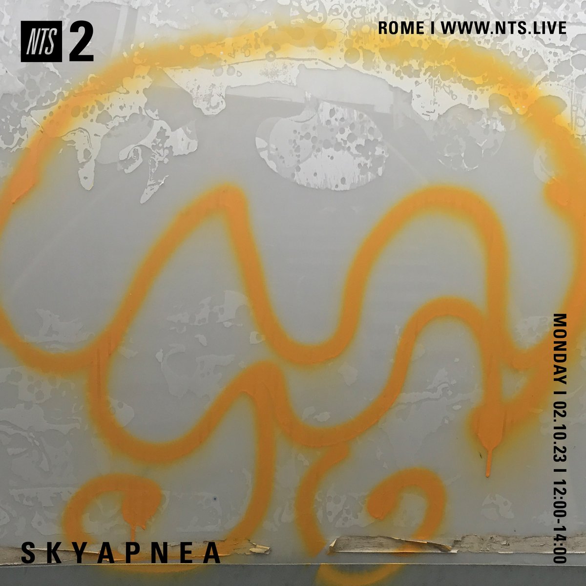 NTSlive's tweet photo. Two hours of out-there club sounds and experimental electronics... @SKYAPNEA on https://t.co/UW6sG0bGqg https://t.co/2mviDAqdf5