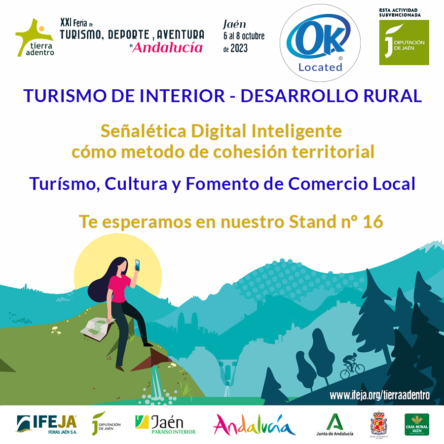 ¿Te interesa el Turísmo de Interior y el desarrollo Rural?

@andalucialab  <a href="/AytoJaen/">Ayuntamiento de Jaén</a>  <a href="/SEGITTUR/">SEGITTUR</a> <a href="/smartcityclust/">Smart City Cluster</a> <a href="/fempcomunica/">FEMP</a> <a href="/OpenFuture_And/">Andalucía OpenFuture</a>

#turismoRural #turismointerior #Touristech #desarrollorural #comercioLocal