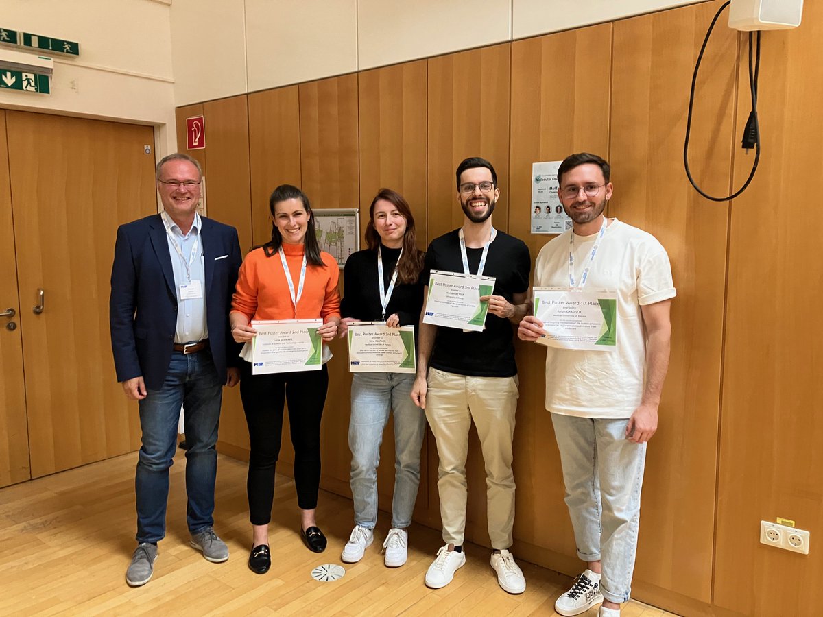 MoltagDK's tweet photo. The MolTag Closing Conference took place and we thank all participants! Exciting science was presented and networks were consolidated and created. Thanks to @FWF_at, the thesis funded here, paved the way for many careers. A fitting tribute to a unique funding program! https://t.co/L6JqUo96jc