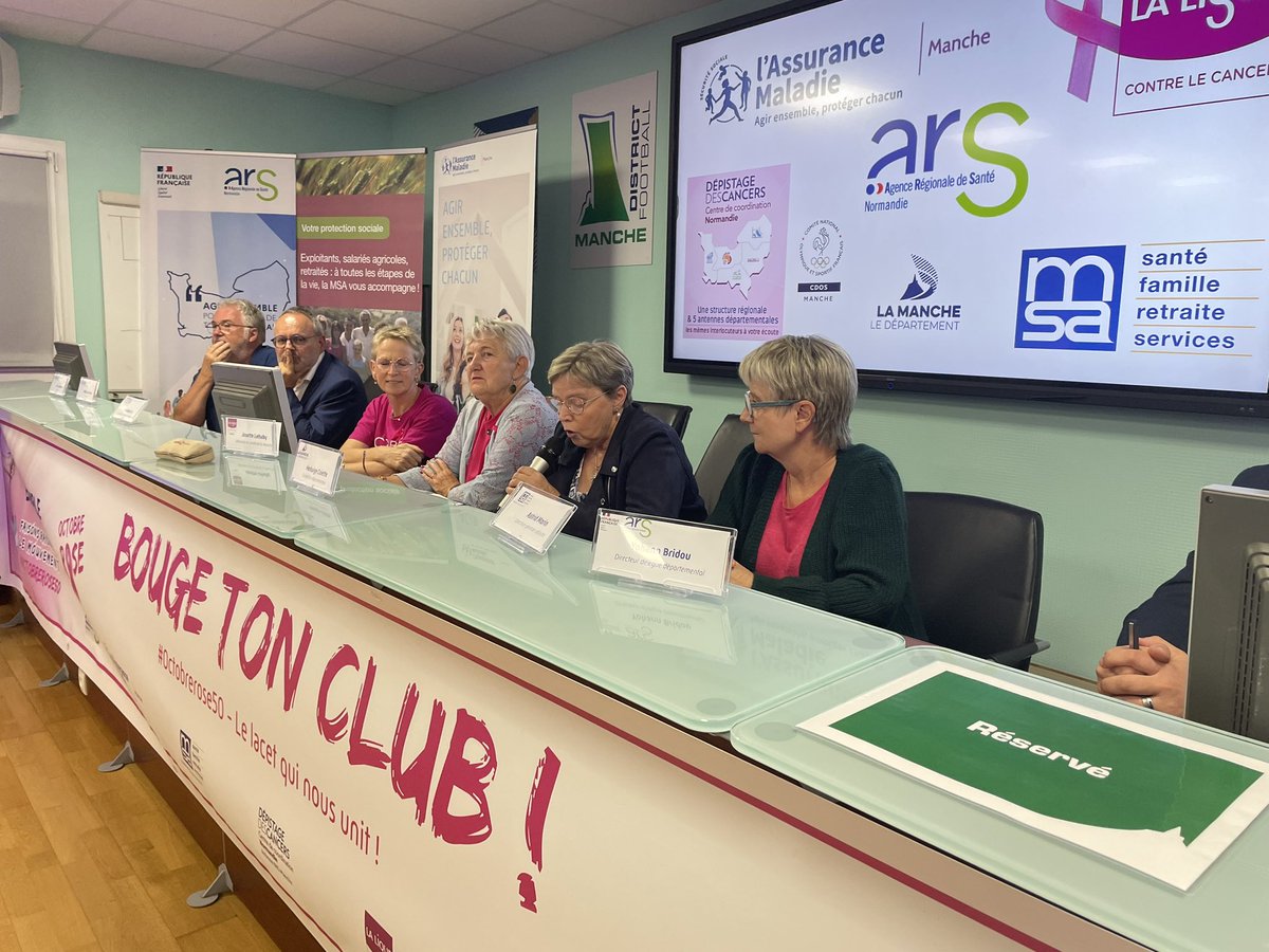 Jeudi dernier, première des trois soirées organisées par le mouvement sportif de <a href="/LaManche50/">Département de la Manche</a> dans le cadre de #OctobreRose 2023 💖🎀

Salle comble à PtHebert, rdv demain 3/10 à StHilaireH et jeudi 5/10 à <a href="/VilleCherbourg/">Ville de Cherbourg-en-Cotentin</a> 💕

#Lacets #Octobrerose50