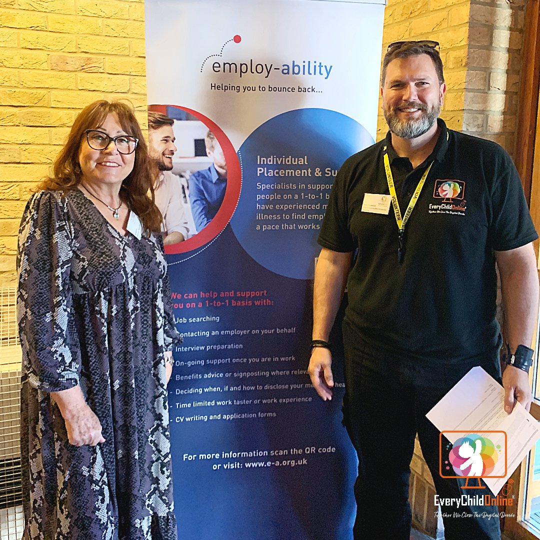 EverychildUK's tweet photo. Last week our CEO Mike Tarbard attended the AGM of Employ-Ability, a specialist employment support charity working with people experiencing mental ill health. Our supporting partners @EssexFord @AllenMotorGroup @KennedysLaw @SunriseMSP
@Essex_CF#everychildonline #itfullcircle https://t.co/AI4PRAVLYr