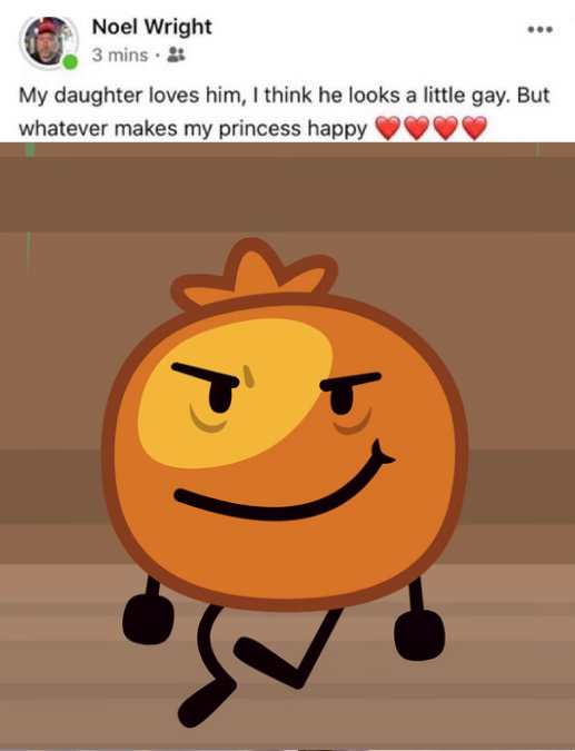 RajTDIBrainrot's tweet photo. idek who to even ship him with all I know is that he is A FRUIT, A GAY, A HOMOSEXUAL, AND A BOY KISSER.
#inanimateinsanity #inanimateinsanityinvitational #osc #objectshowcommunity https://t.co/nu5J15HMpL