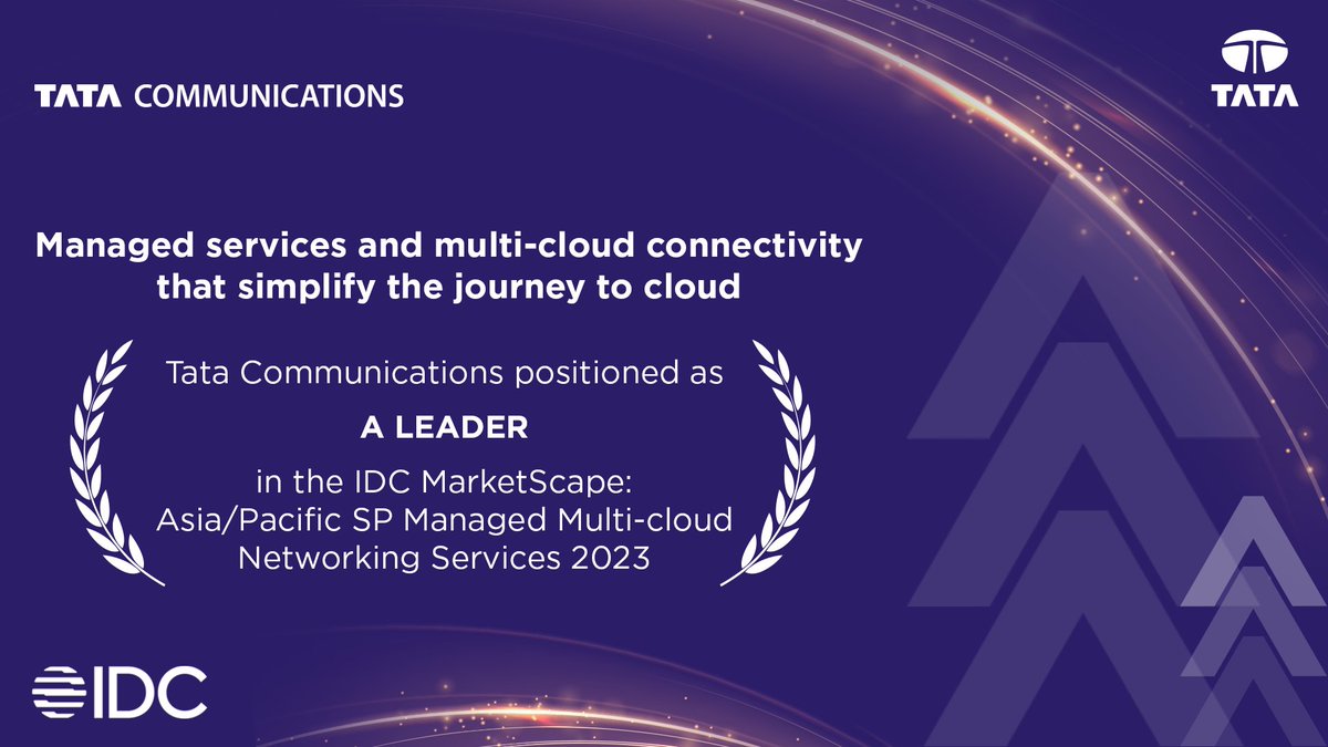 MoMeah1's tweet photo. Our ability to ease the enterprise journey to #cloud with on-demand connectivity and simplified #multicloud setup has led to us being recognised as a Leader in the 2023 @IDC: Asia/Pacific SP Managed Multi-cloud Networking Services. Know more: https://t.co/GZZB8QqGgy https://t.co/PBOovkci0t