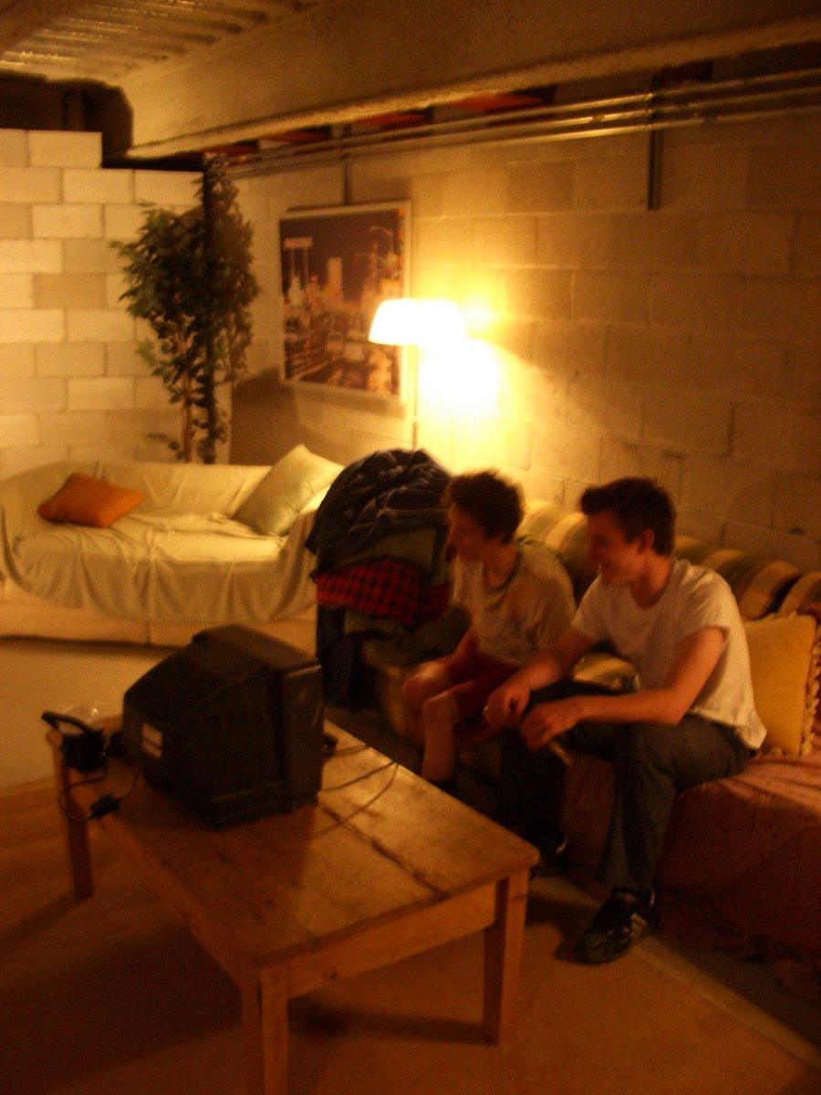 OTDRhodeIsland's tweet photo. #OTD October 2, 2007, Michael Townsend, a @risd graduate student, was sentenced to probation for his art installation in the Providence Place Mall-- a secret apartment hidden behind cinderblocks. Townsend had lived there for four years, beginning in 2003. https://t.co/v9UySK2J8M https://t.co/GpZQ9KpxL9