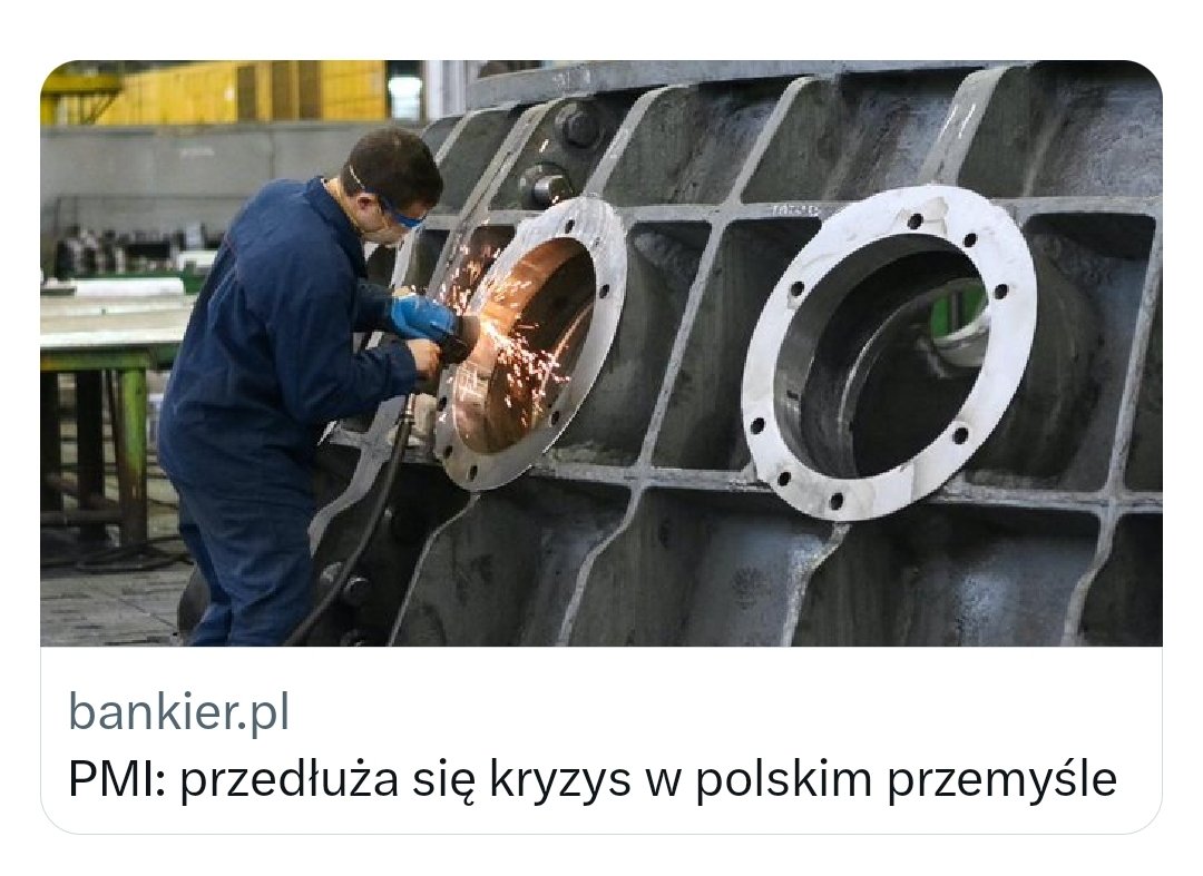 CzekalskiPawe's tweet photo. Wrzesień przyniósł dalszy spadek produkcji, zamówień i zatrudnienia w polskim przemyśle❗️

#RecesjaPiS https://t.co/rzlF76kmE5