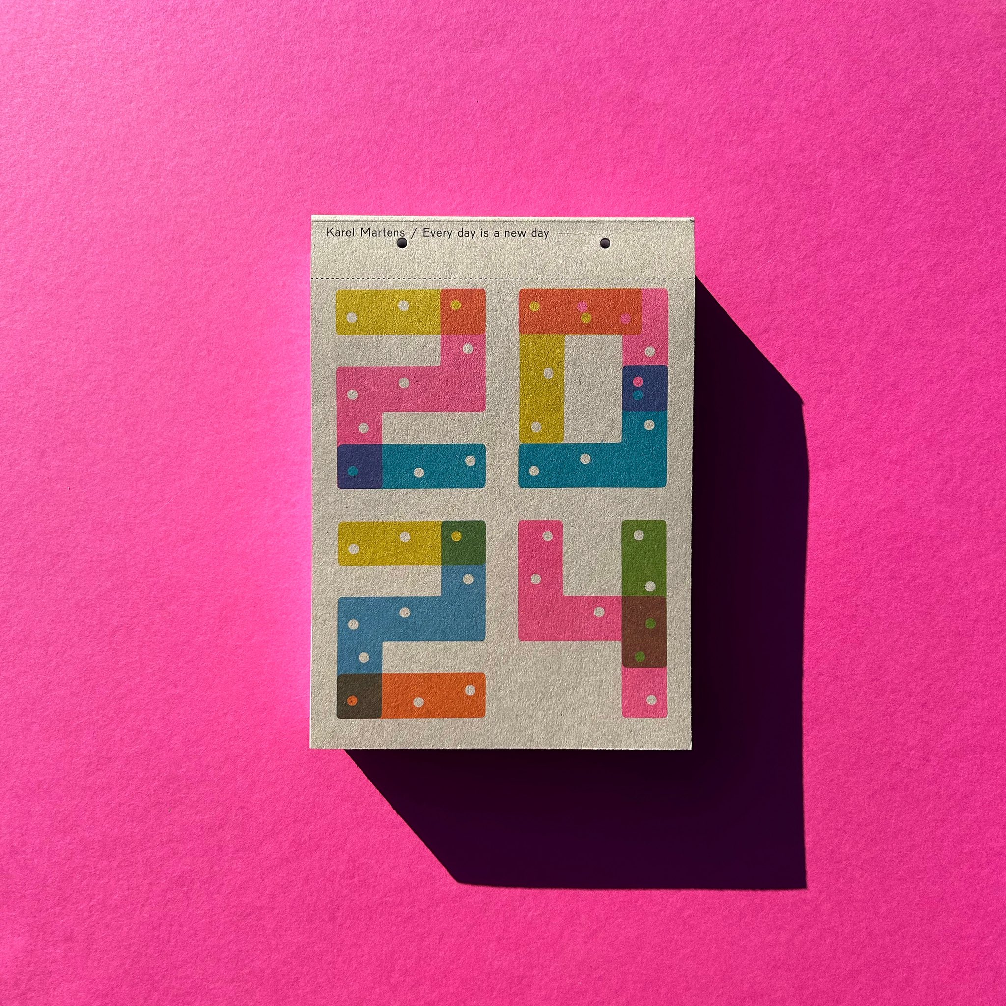Counter-Print on X: "Just received a few more 'Karel Martens: Calendar 2024  / Every day is a new day'. https://t.co/NeE6FIz1U2 https://t.co/mpEvkJCsnM"  / X