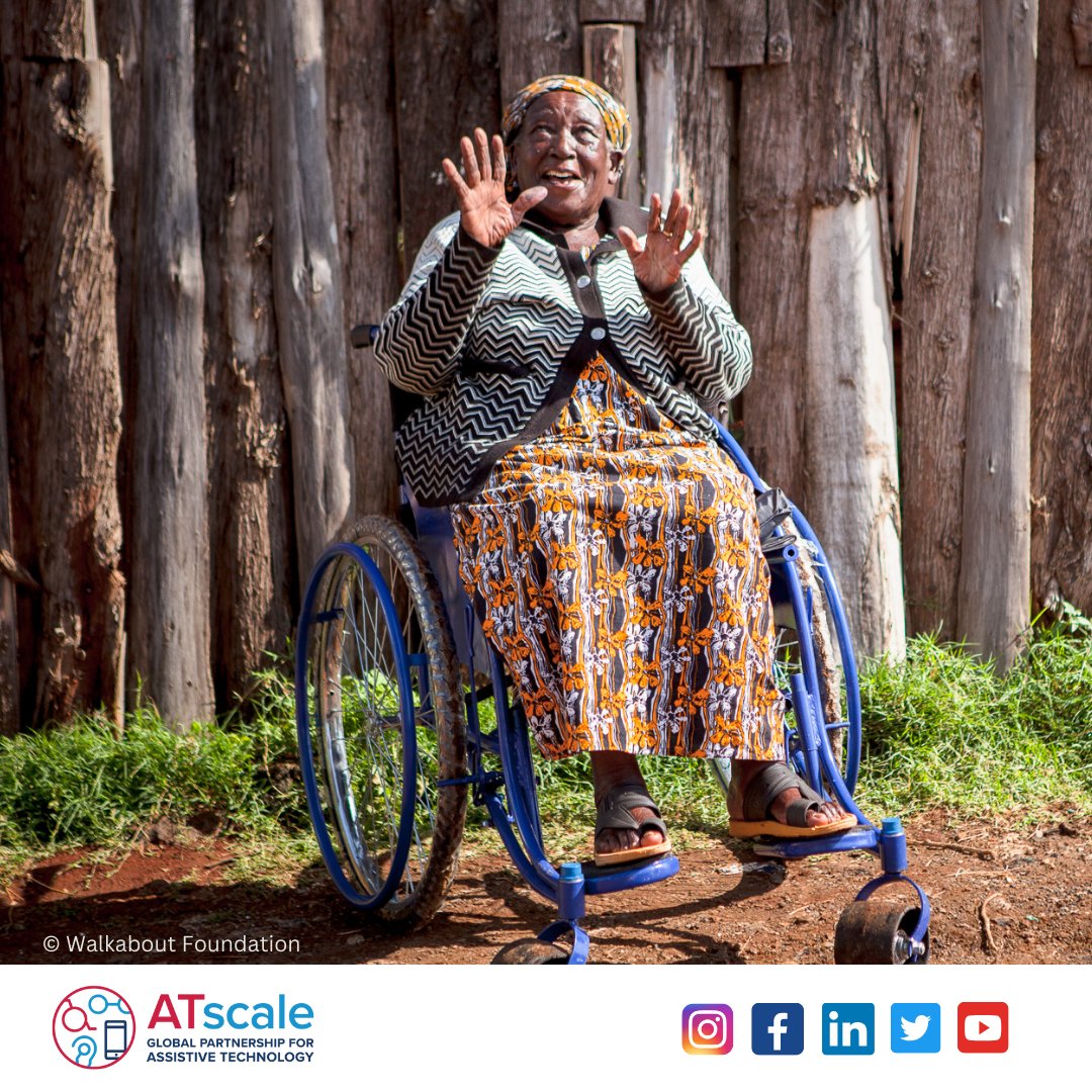 Yesterday was International Day of Older Persons! 
Did you know that nearly 70% of people over 60 need #assistivetechnology? 
AT is an essential part of people’s #healthyageing pathway. Together, let’s ensure older people get the #AT they need #UNIDOP2023 #ATChangesLives