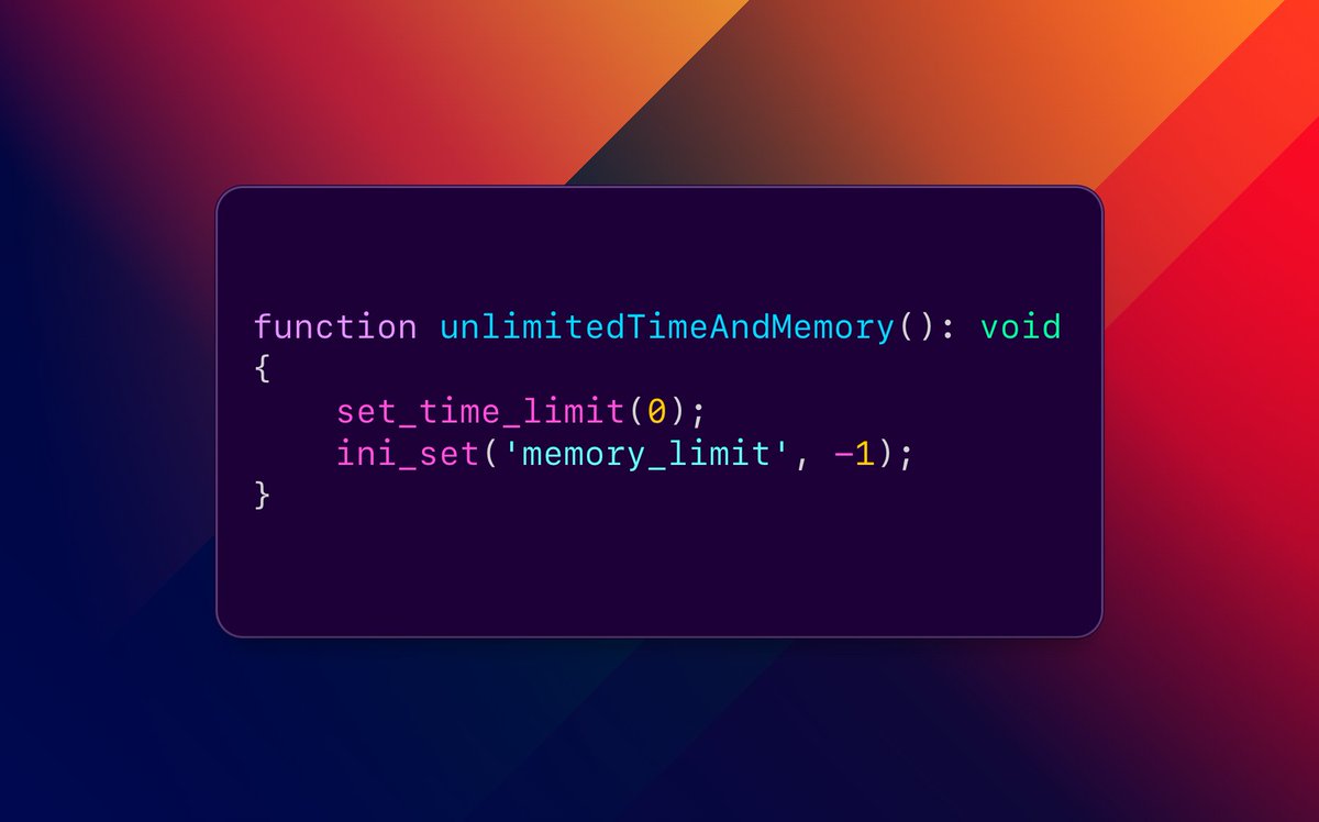 Sometimes you have to....