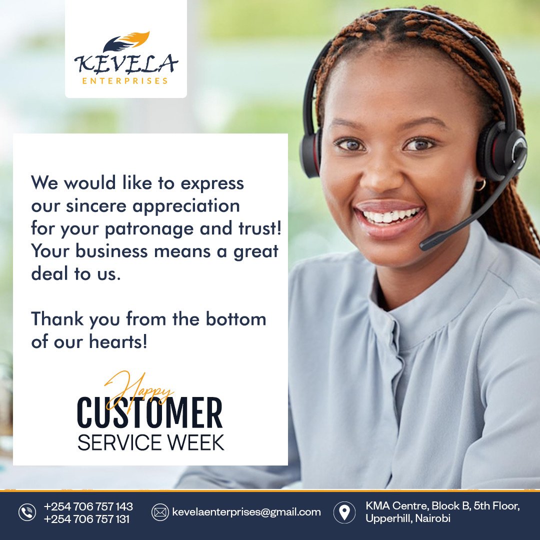 Happy customer service week 🙏🏾
#tradefinance #onestopshop #biddingprocess #letsgrind #CustomerServiceWeek2023