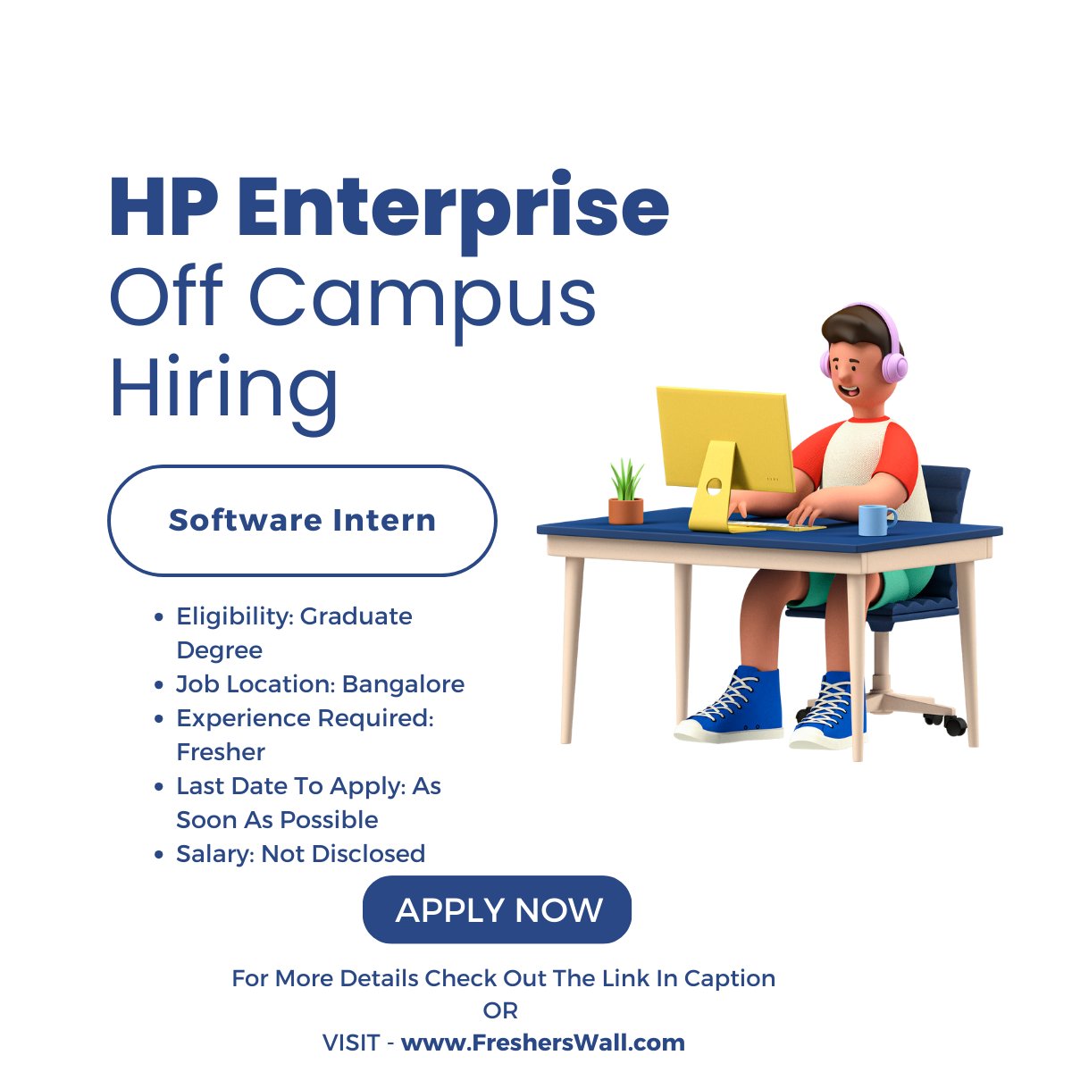 fresherswall's tweet photo. HP Enterprise Off Campus Recruitment For Freshers Across India
See More Details and Apply Here:
https://t.co/OxNX3hn9uz
#HPEnterprise
#jobsinindia #jobs #jobopenings #jobalert #india #recruitment #career #jobsearch #recruiting #job #freshers #jobseeking #hiring #freshersjobs https://t.co/NCiKWidksr
