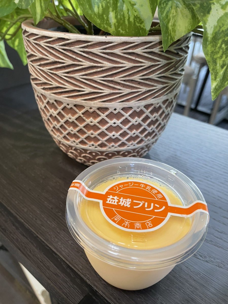 hotelkumaemi's tweet photo. 「益城プリン」
📍熊本県上益城郡益城町木山284-10

なめらかでクリーミーな舌触り、そしてほろ苦なカラメルとのハーモニーが美味しいプリン🍮

益城に来たらぜひお土産に！#chillwork https://t.co/d7MPIjDOLu
