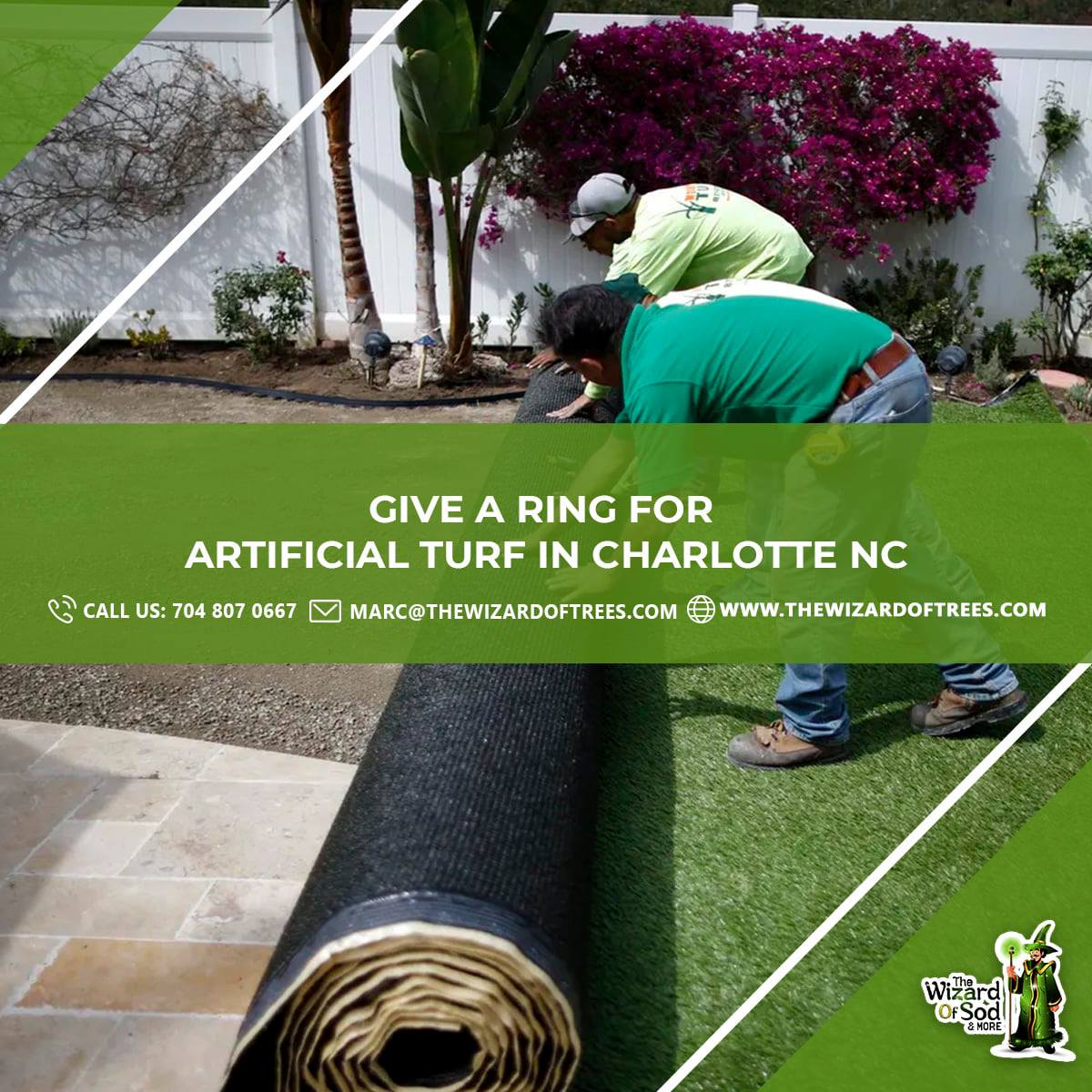 WizardSod's tweet photo. Let us give you a quote for artificial Turf!

704•807•0667 Text us anytime !

#artificialturf #artificialgrass #charlottenc #sod #landscapedesign #landscapearchitecture #smallbusiness https://t.co/WGNdn23z7u
