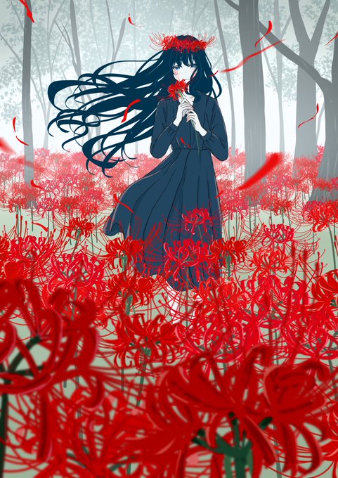 夏の終わりを告げる花 