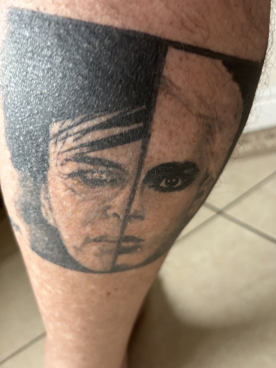 One of my other pieces of tattoo art I’d thought I’d share #numan #tubewayarmy