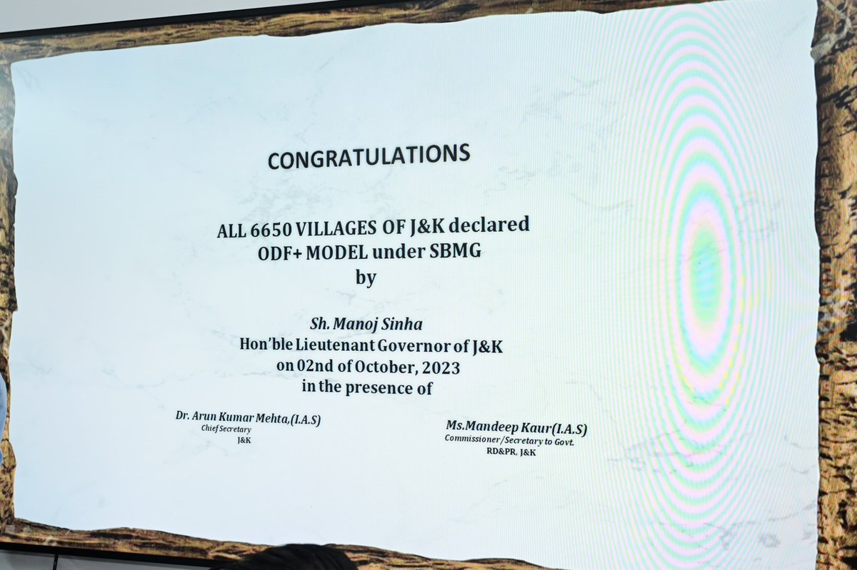 Office of LG J&K tweet media