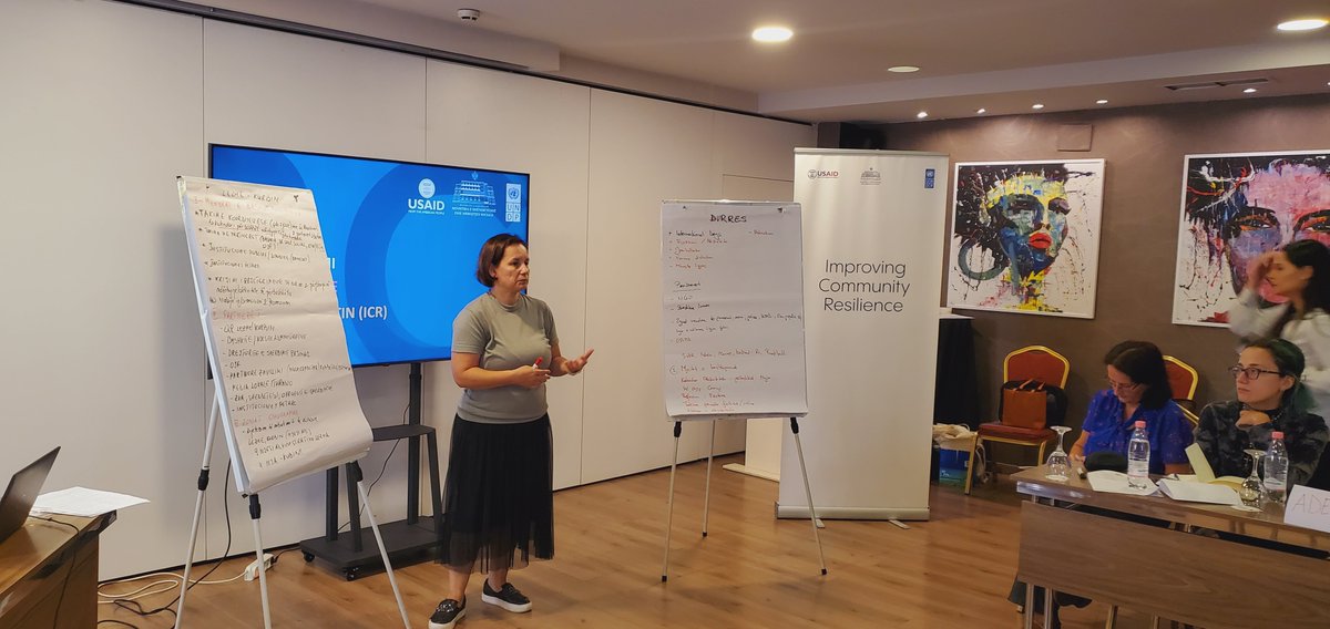 UNDPAlbania's tweet photo. With @USAIDAlbania,we organized a coordination meeting w/CSOs across 3"Improving Community Resilience" program areas
Highlights:
Updates on Resilience Centers,ongoing CSO interventions, collaboration strategies
Objective:Empower communities through integrated social care services https://t.co/SRN0DeI2nf