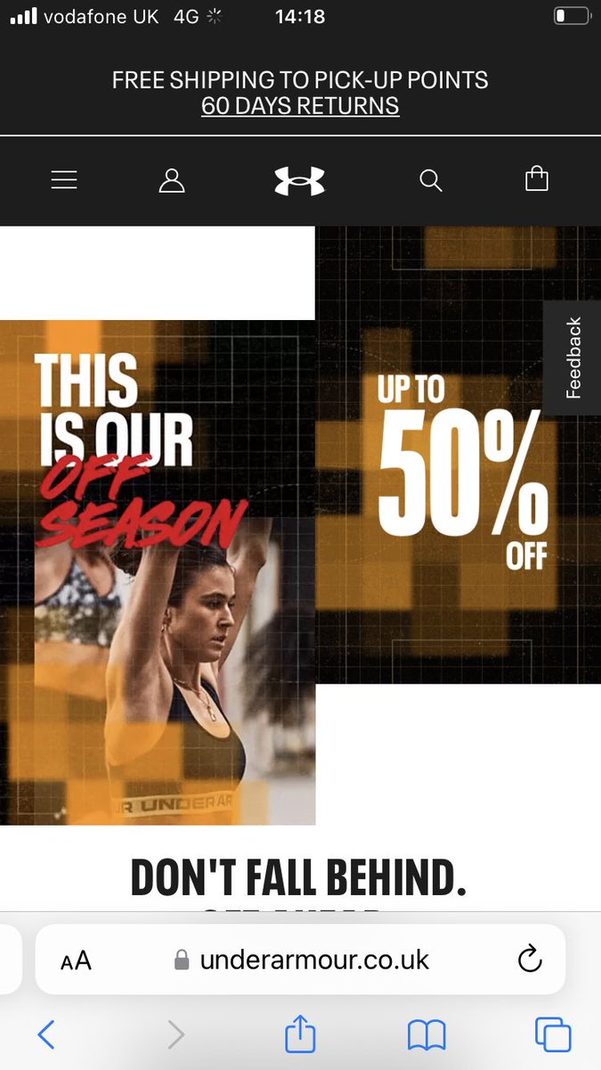 pot97412851's tweet photo. https://t.co/B3n1arpeji 50% off under armour https://t.co/ehRf7baa3w