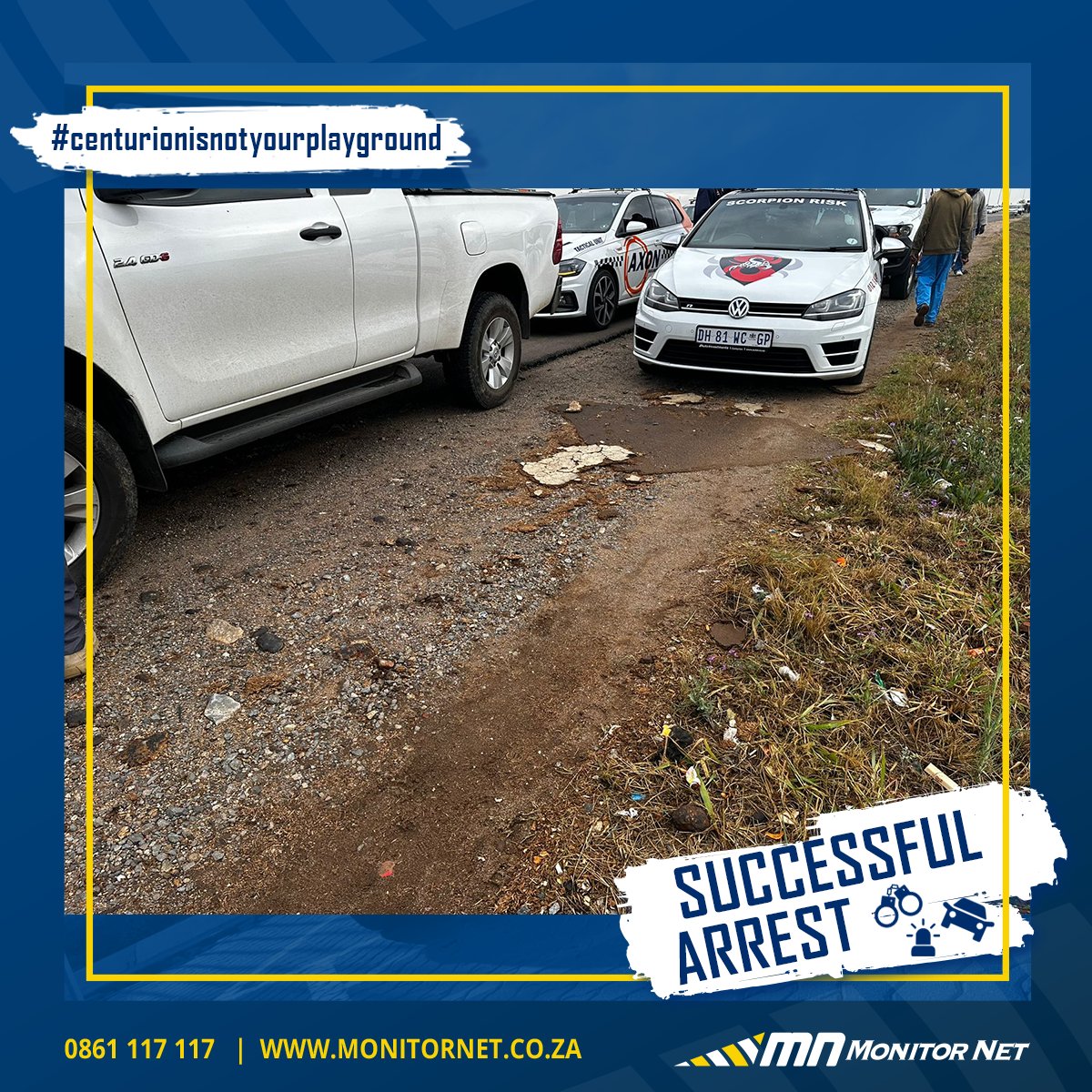 monitor_net's tweet photo. A vehicle known for being involved in various "theft out of motor vehicles" was spotted in Centurion on Friday 29/09....
Continue reading the article in the description...
#monitornet #successfularrest #centurion #centurionisnotyourplayground https://t.co/2CQ9rdW9or