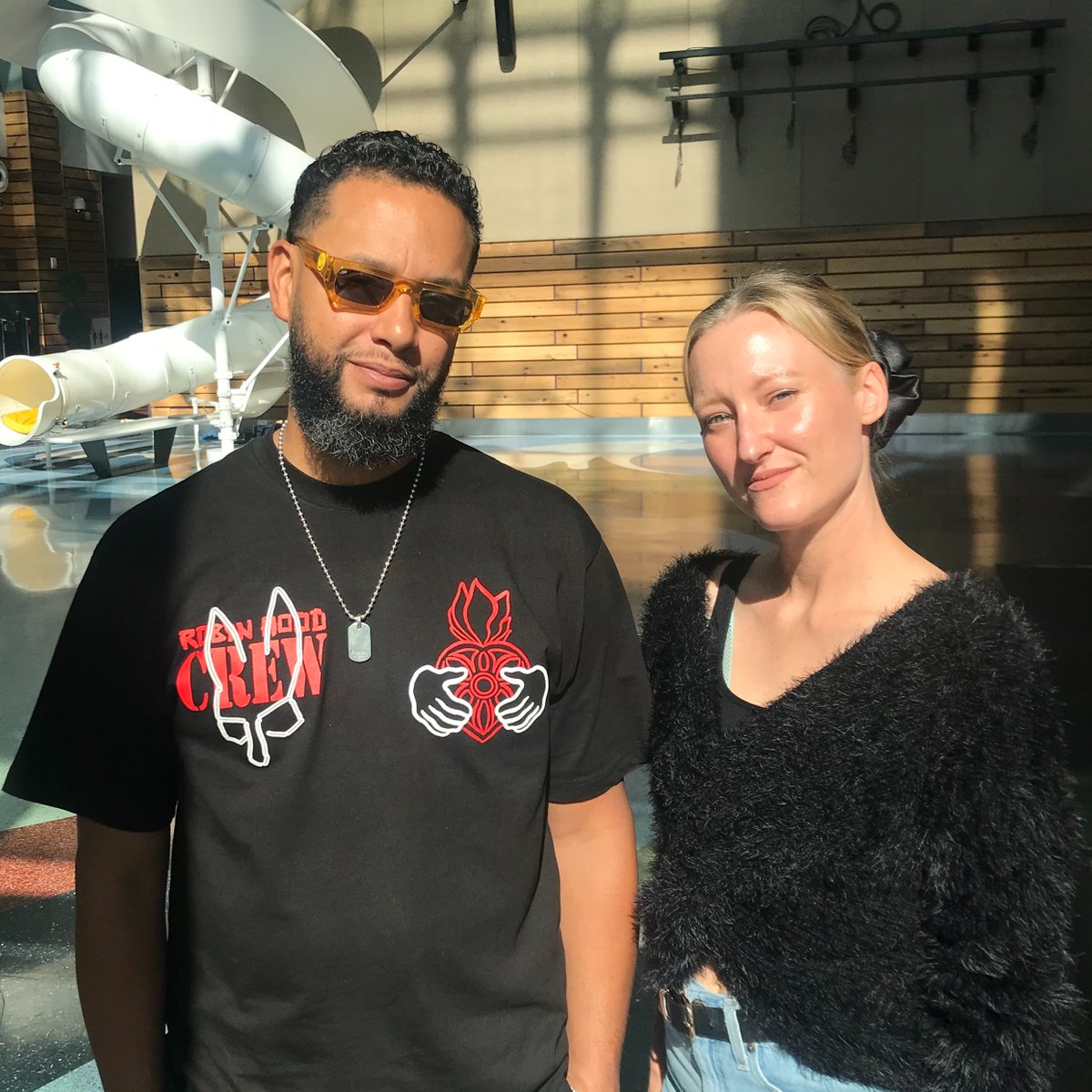 For some reason we thought it would be a good idea to stare directly into the sun for this photo 😎

Listen to my chat with <a href="/iDirectorX/">JulienChristianLutz pka DirectorX</a> — we discuss his new show, history, who he would love to work with (this surprised me), and lots more tinyurl.com/393jaxd6 #Toronto #podcast