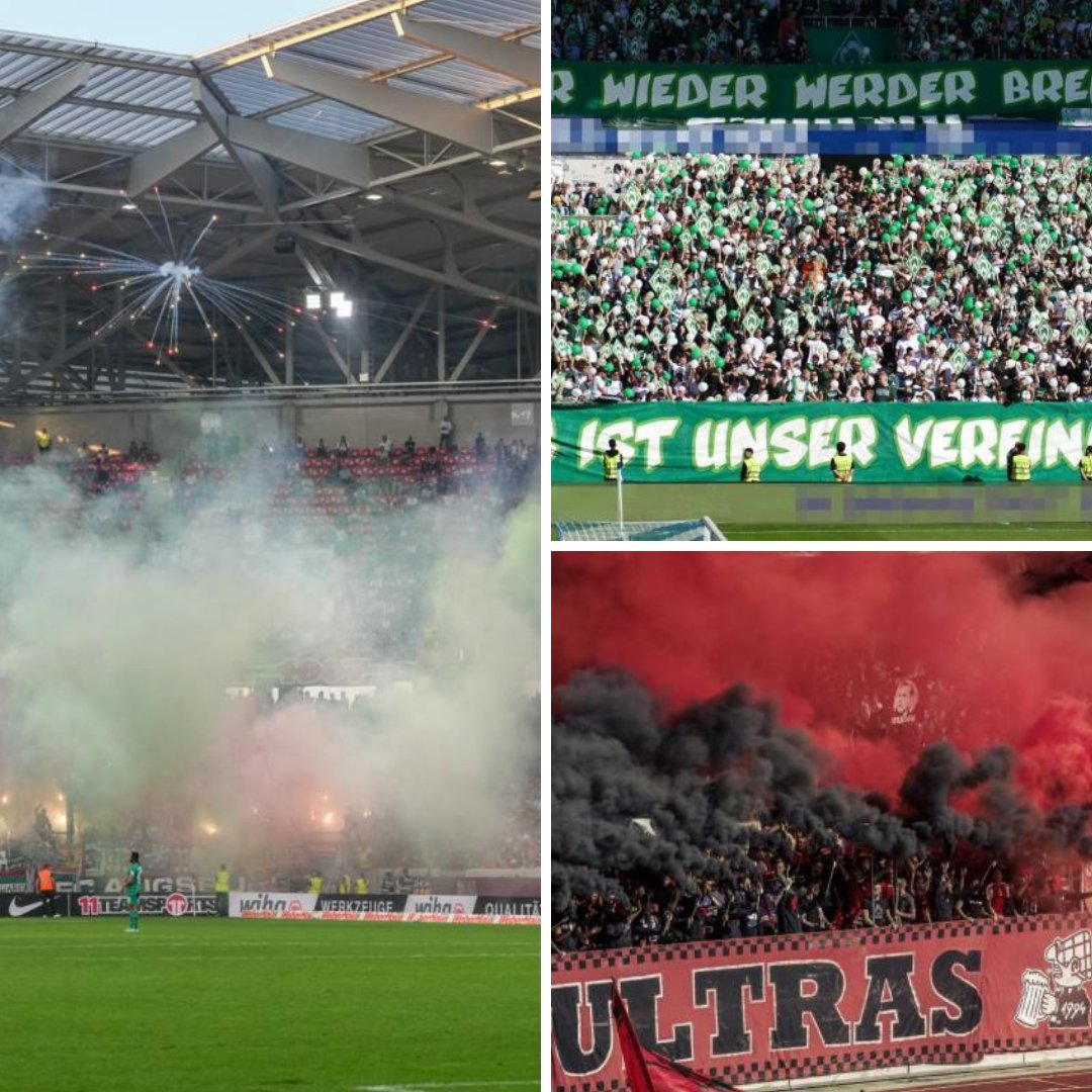 FasziFankurve's tweet photo. Fanfotos von 27 verschiedenen Partien des aktuellen Spieltags online. Klickt euch durch die Galerien aus ganz Deutschland & seht, was am Wochenende in den Fankurve los war: #SVDSVW #FCNFCM #SCFFCA #RWESGD #MSVSCP #OSNFCK #FCHEBS #KSCKSV #FCHFCU #VFBHFC https://t.co/YnySRCRByu https://t.co/MQJDJqMDjD