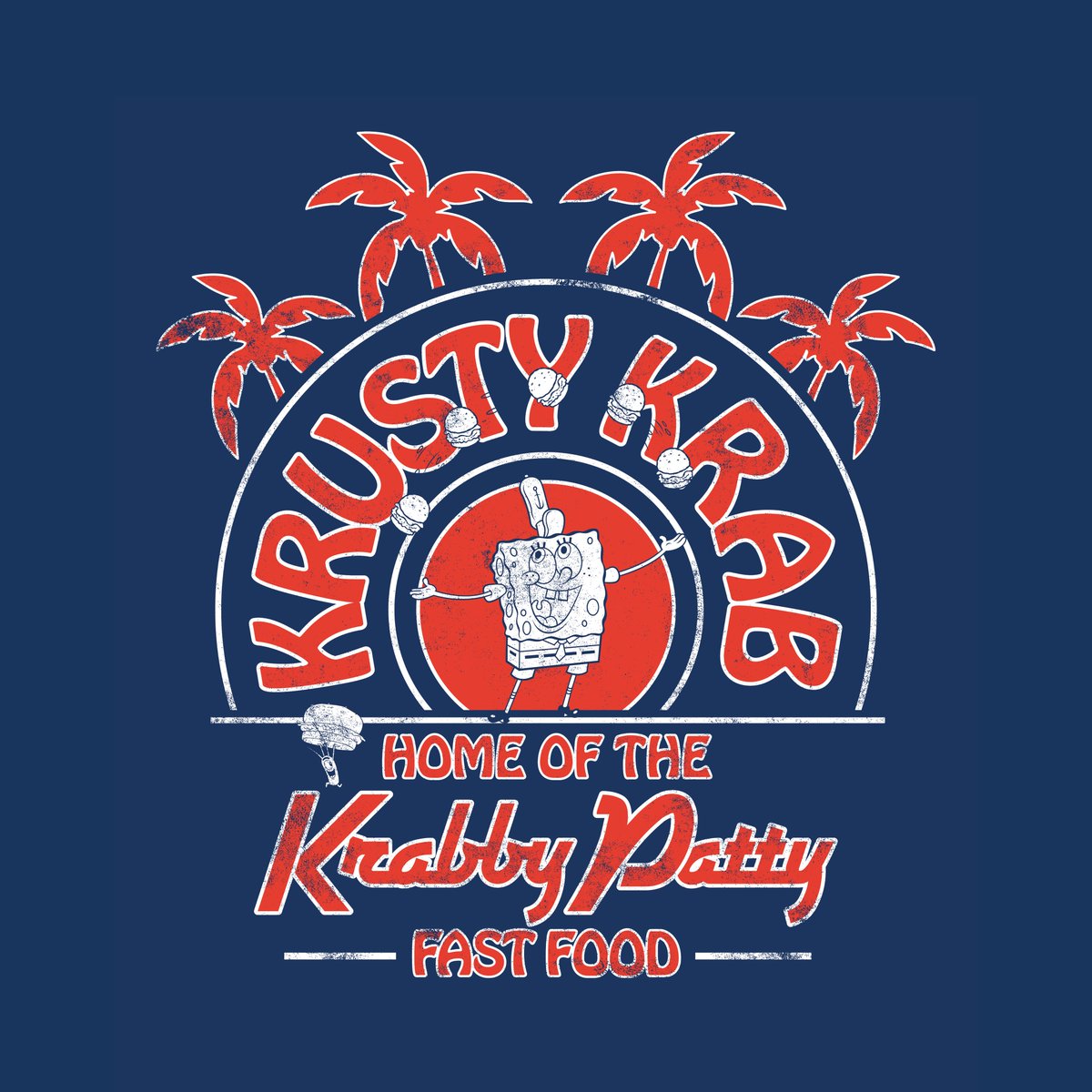 MutantLagoon's tweet photo. As we end the summer and get ready for spooky season, we thought we would showcase one last summer project. This is a collection of designs for Nickelodeons Spongebob Squarepants. The goal was to imagine what the merch booth for the Krusty Krab would look like. https://t.co/HvVmdYzH4E