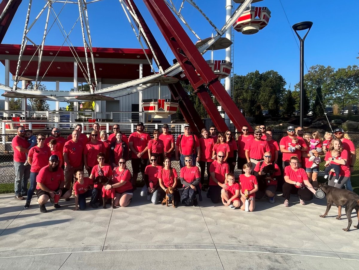 This past weekend Hammond participated in the 2023 Stark County Heart  Walk. Our team raised over $7,500 for the American Heart  Association! These funds will help support life-saving treatments and  research of cardiac diseases - a cause that is very near and dear to our  staff.