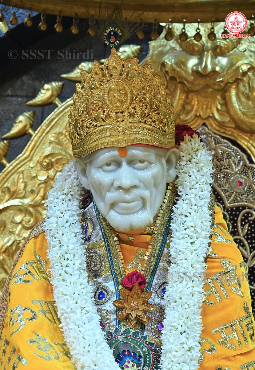SSSTShirdi's tweet photo. *!! ॐ साई राम !!*
*श्री साईबाबा संस्थान विश्वस्त व्यवस्था,शिर्डी*
*!! ॐ Sai Ram !!*
*Shri Saibaba Sansthan Trust, Shirdi*
≈≈≈≈≈≈≈≈≈≈≈≈≈≈≈≈≈
 *आरती :-धुपार��ी* 
*सोमवार ०२ ऑक्टोबर २०२३*     
*Aarti :-Dhooparti* 
*Monday 02 October 2023* https://t.co/r07meK2dT5