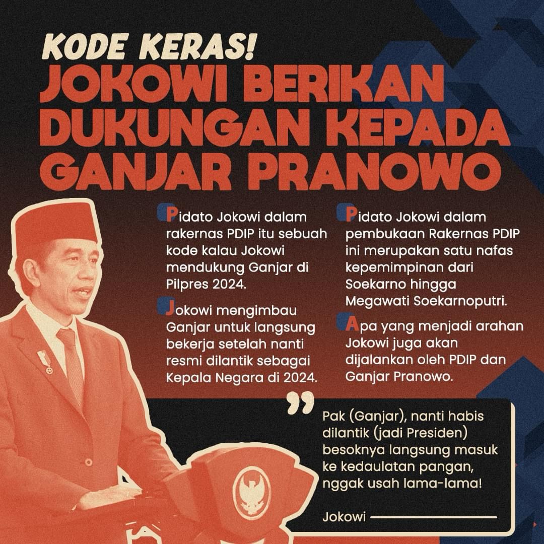 Official_SAGA_'s tweet photo. Presiden Jokowi minta Ganjar untuk merencanakan kedaulatan pangan, sehingga nanti swasembada pangan, ketahanan pangan, dan kedaulatan pangan itu dimiliki Indonesia #GanjarPranowo #GanjarCapres2024 #SolusiRakyat #BersamaGanjar Menuju Masa Depan #RiseInToSpace Cinta Enzy Loreal https://t.co/80G31oaRpv