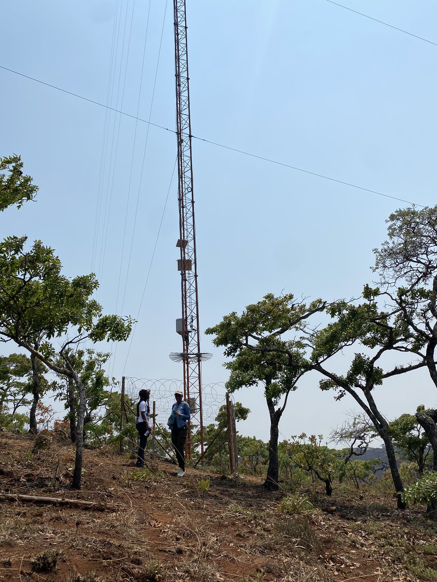 ChinyeRumby's tweet photo. Had a blast at the #windmast site visit last week. It was amazing to learn how it measures wind speed and direction amongst other parameters for potential wind farms. #SustainableDevelopment  #SDG7 #RenewableEnergy #Zimbabwe #100MW https://t.co/tf4GabnWTC