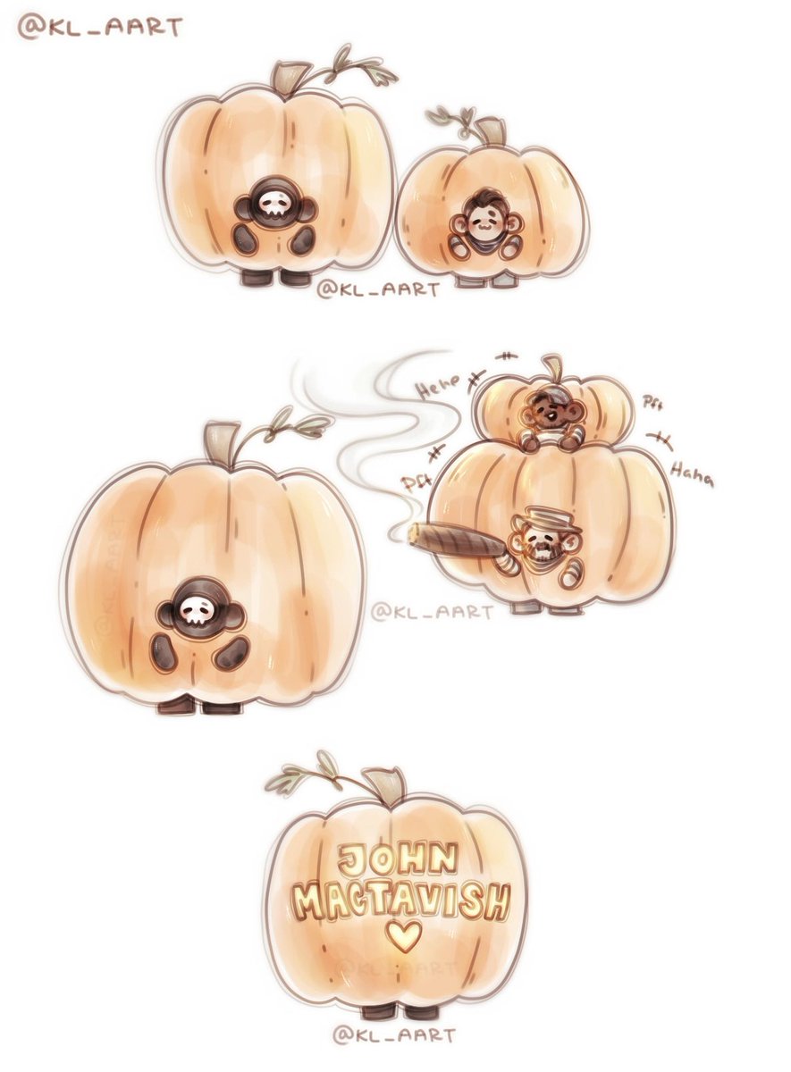 Day 1: Pumpkins🎃

A slippery someone has left their mark,,
#GhostSoap #CallofDuty