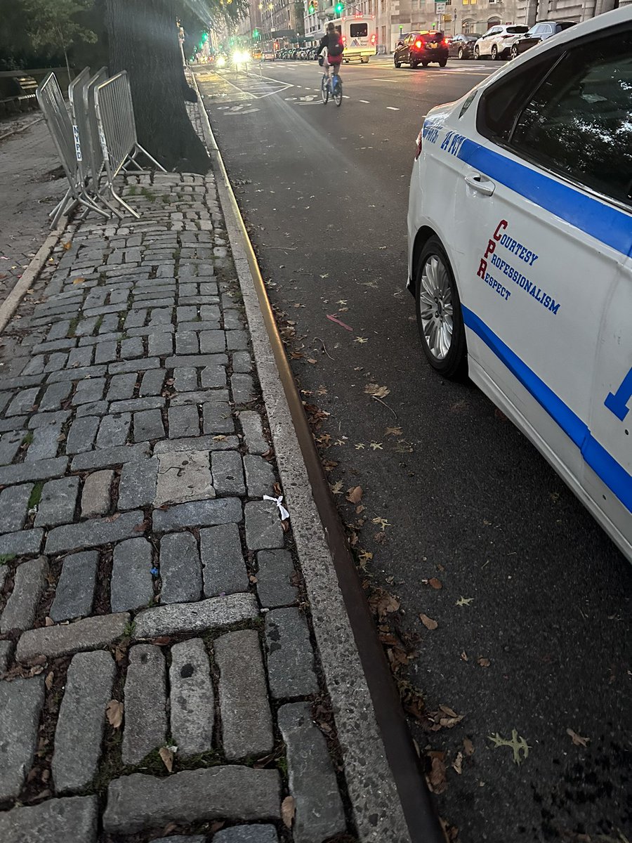 SYewdell616's tweet photo. Hey Eric @NYCMayor make it make sense. Why are you letting your princess park in the bike/bus lane? Do you actually care about our safety? I think not. #nyc https://t.co/glpSNnhAz6