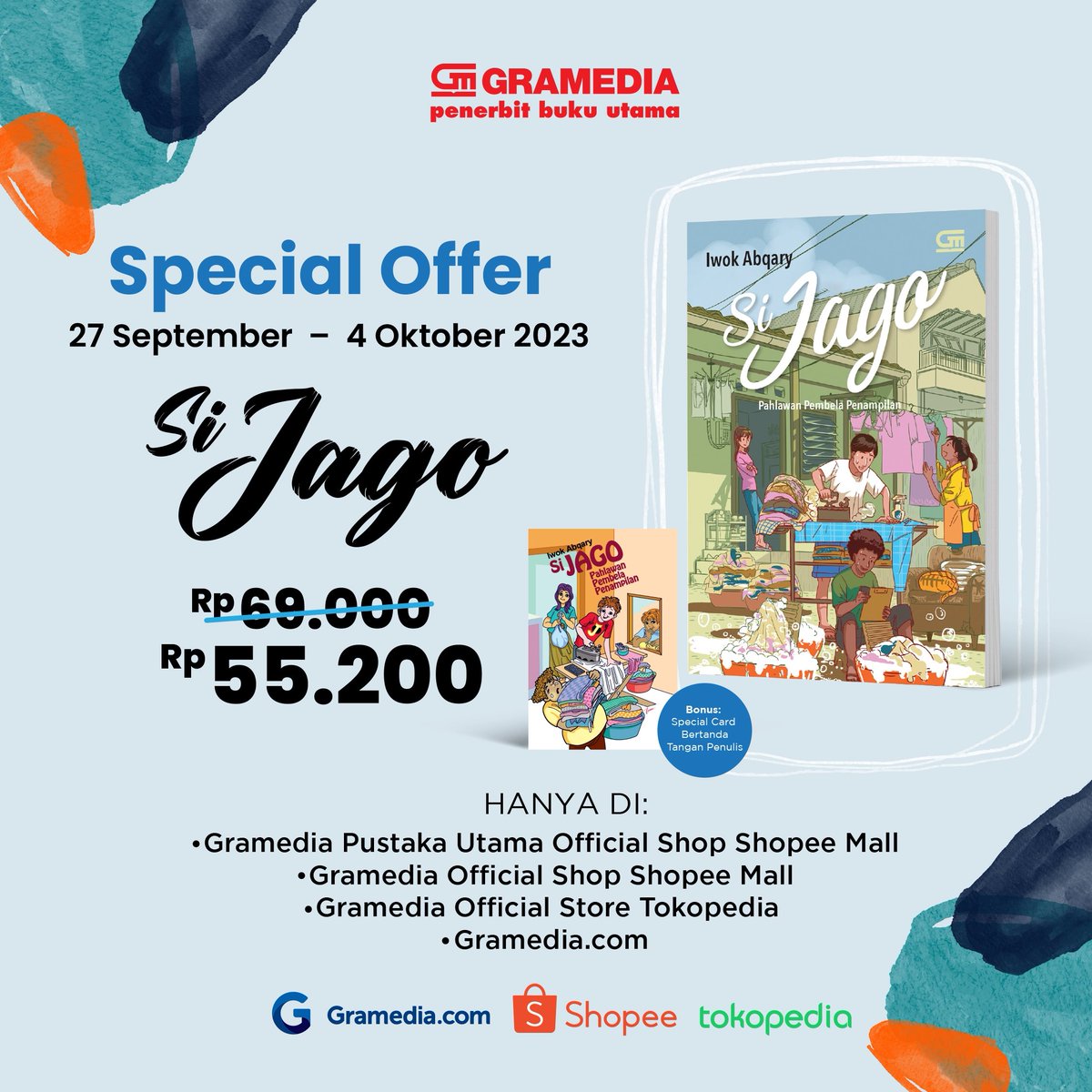 Selalu menyenangkan menggarap naskah kang <a href="/iwokabqary/">IG : @iwokabqary</a>.

Cuss ketawa ngakak bareng Jodi dan setrika jadul si Jago.

shopee.co.id/product/638420…

tokopedia.link/yUZjnRsbzDb

shopee.co.id/product/346566…

gramedia.com/promo/special-…