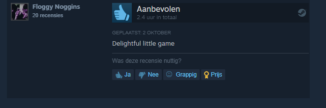 First ever steam review :') 
Also 2.4 hours of gameplay!! Yay