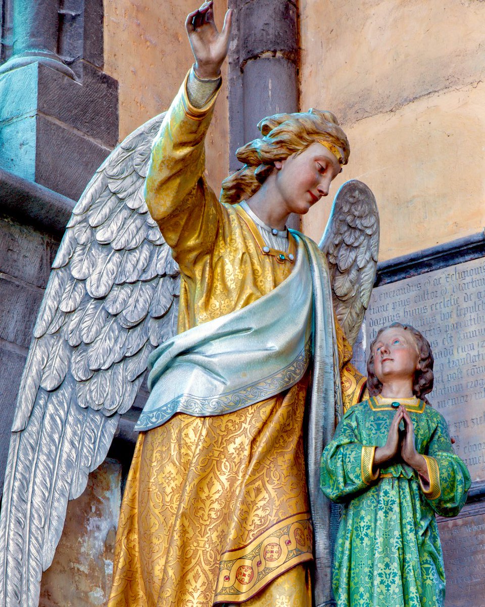 Angel of God, my guardian dear, to whom God's love commits me here, ever this day be at my side, to light and guard, to rule and guide. Amen

Feast of the Holy Guardian Angels