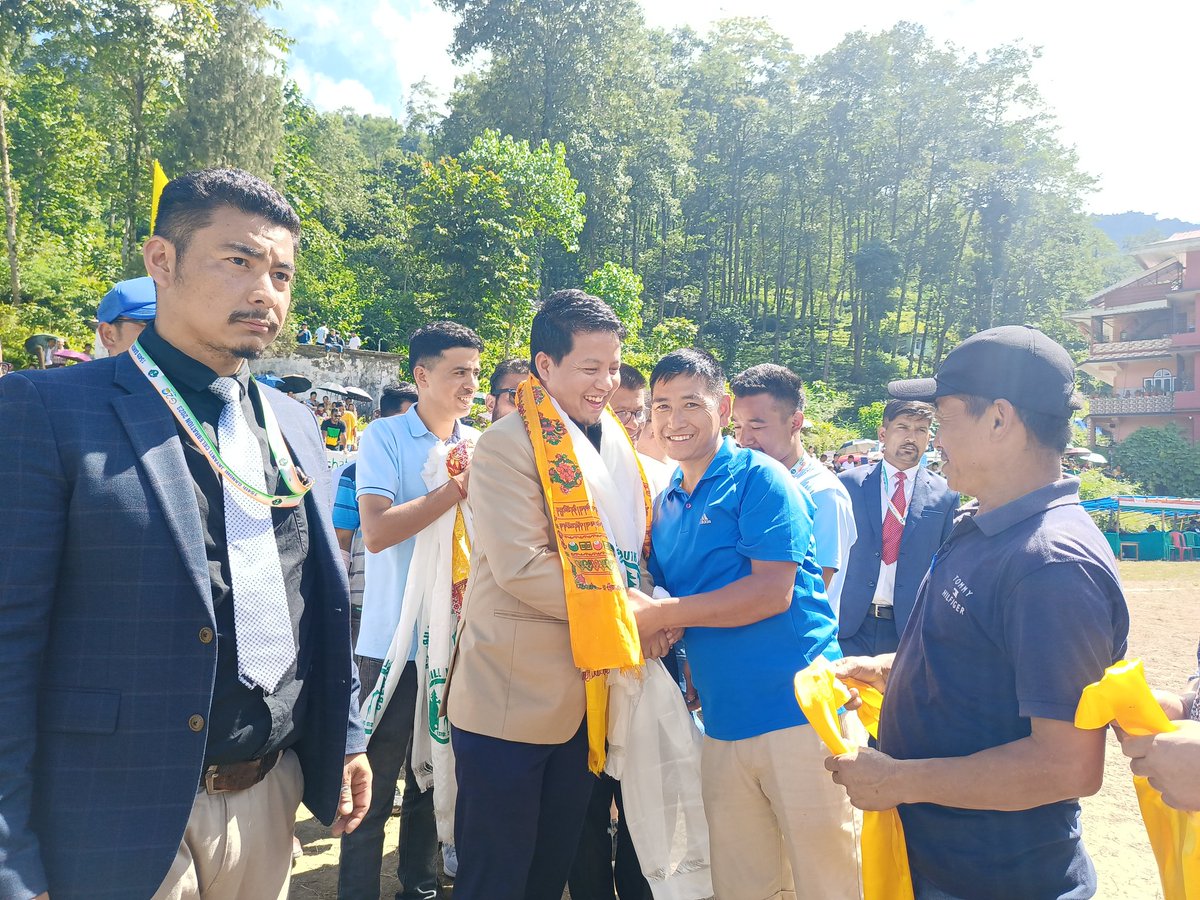 Some Glimpse of 154th Gandhi Jayanti Celebration,2023..!! 
Men's open football tournment
Organised by Green Hill Youth Club at own Public Ground Heegoaw.