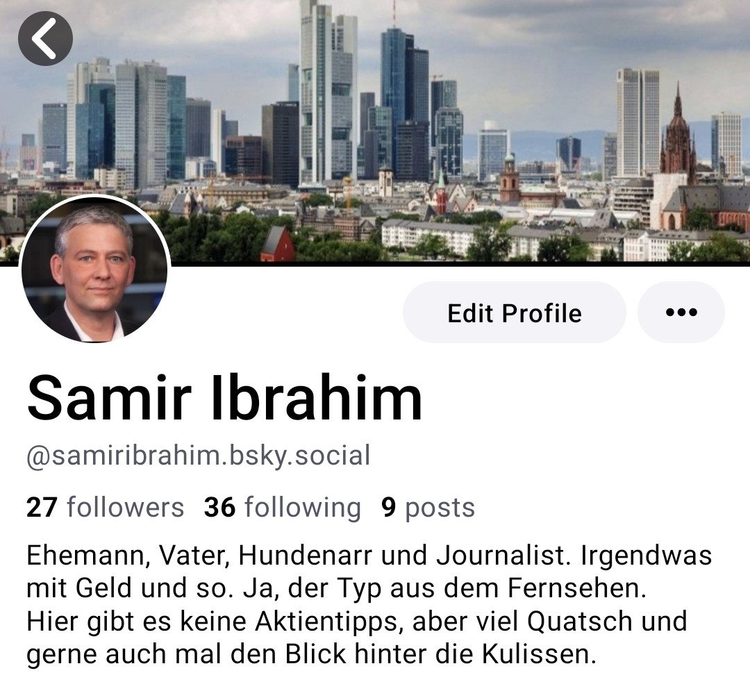 Samir Ibrahim (@samiribrahimhh) on Twitter photo Die ersten haben mich ja schon gefunden. Bin inzwischen dank der wunderbaren <a href="/Juratherapeut/">Francine aka Hinrichterin O.</a> auch im Himmel. Dieser Account hier bleibt zunächst noch, zum lesen und für Infos, wird aber wohl weniger genutzt. Bin eher "drüben" und freue mich auf euch. #Xodus Die ersten haben mich ja schon gefunden. Bin inzwischen dank der wunderbaren <a href="/Juratherapeut/">Francine aka Hinrichterin O.</a> auch im Himmel. Dieser Account hier bleibt zunächst noch, zum lesen und für Infos, wird aber wohl weniger genutzt. Bin eher "drüben" und freue mich auf euch. #Xodus