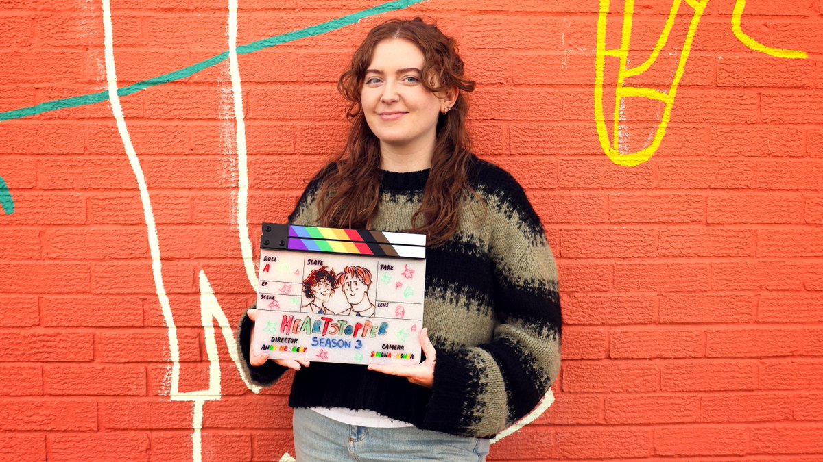 NetflixNordic's tweet photo. and action! 🍂 the production of Heartstopper S3 has officially started🍂 https://t.co/iNanVEzxv5