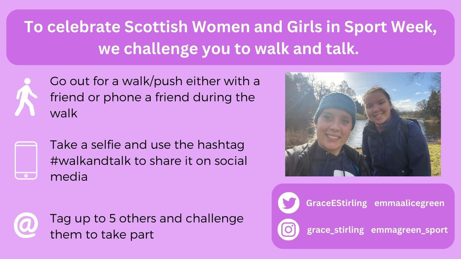 Scottish Women and Girls in Sport Week - get involved! - Scottish