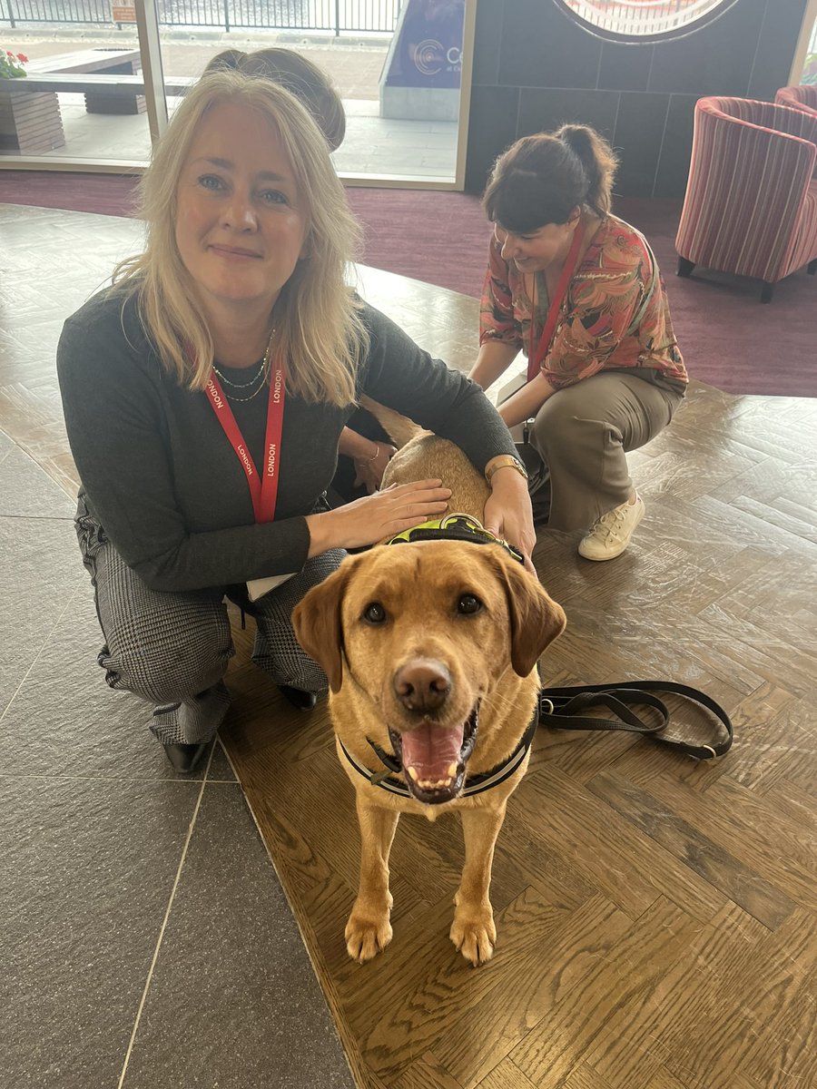 Employee of the day award goes to Rocky! <a href="/ExCeLLondon/">Excel London</a>