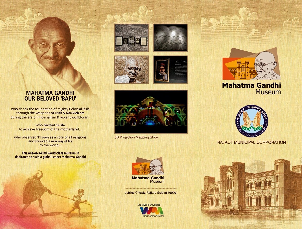 DrKumar_R's tweet photo. On the occassion of #InternationalNonViolenceDay, visited Bapu's School as now #MahatmaGandhi_Museum, Rajkot for tribute to our beloved Father of the Nation. 
#GandhiJayanti

@UN @UNESCO @incredibleindia @g20org @GujaratTourism @NobelPrize @Pontifex @BarackObama @antonioguterres https://t.co/Y9ZRStTFf5