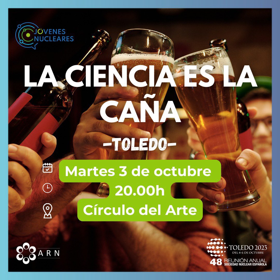winspain's tweet photo. ¡WiNners!

Os recordamos el PLANAZO 🙌🏼 para mañana en #Toledo 👇🏼

1️⃣ 18:00 Conferencia @winspain 👩🏻‍🏫 sobre Marie Curie🧑🏼‍🔬, en el Convento de San Pedro Mártir

2️⃣ 20:00 “La Ciencia es la caña"🍻con @jjnucleares (a 5 min del Convento)

¡No faltéis, os esperamos!🥰
#NuclearesEnToledo https://t.co/7Gu02iosLg