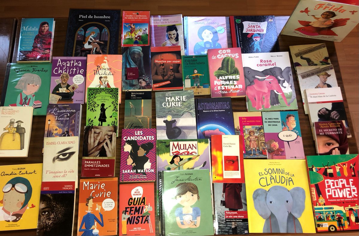SagratCorDip's tweet photo. La Biblioteca recomana... Igualtat
Hem seleccionat obres de la biblioteca centrades en la igualtat de gènere per acompanyar els treballs realitzats pels nostres alumnes de 4t d'ESO i que estan exposats a la biblioteca.
#ProjecteLectum #bibliotecaescolar #ODS5 #igualtat #valors https://t.co/AU1HwSX3EJ